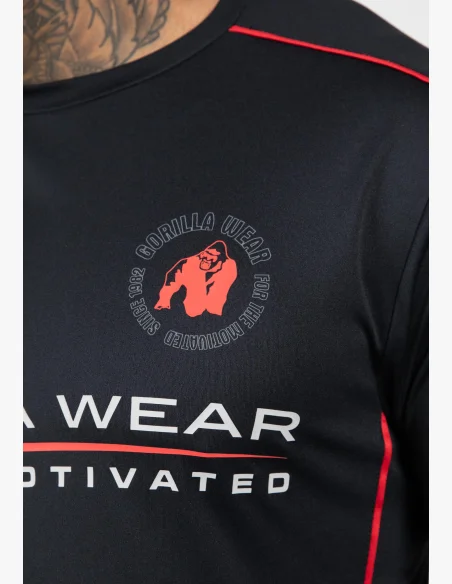 Gorilla Wear maglietta da uomo Broxton - nera