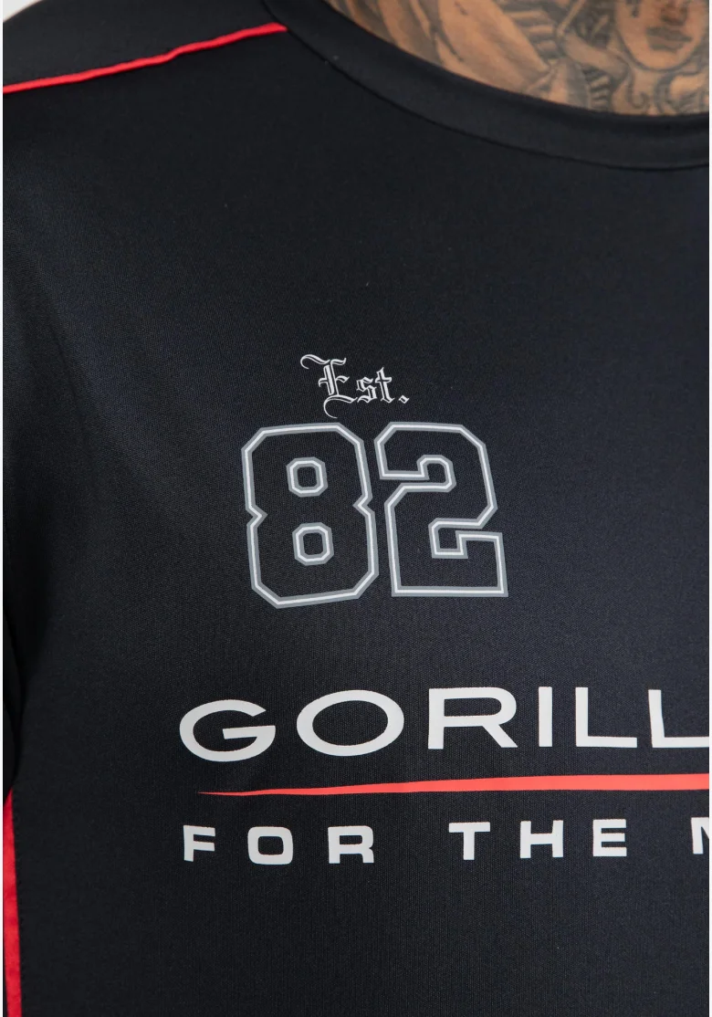 Gorilla Wear maglietta da uomo Broxton - nera