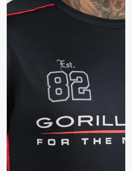 Gorilla Wear maglietta da uomo Broxton - nera