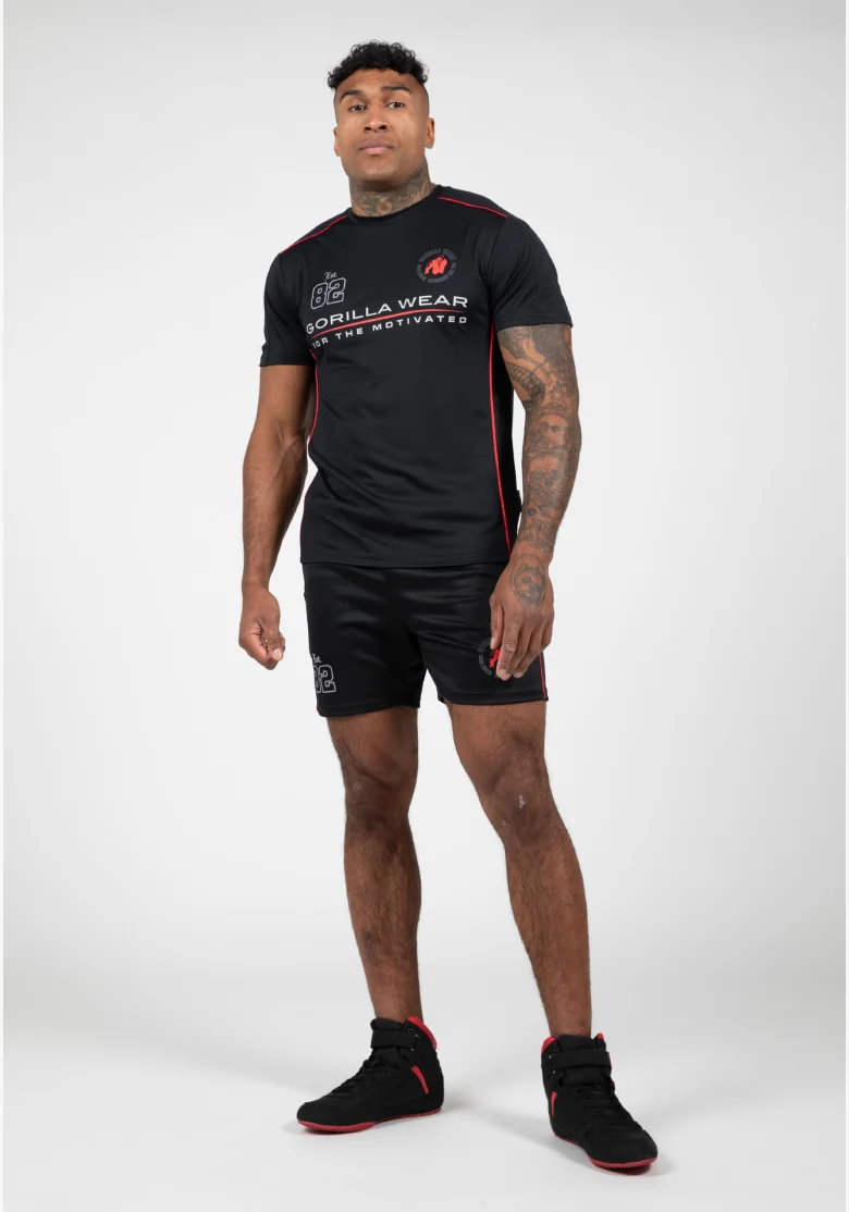 Gorilla Wear maglietta da uomo Broxton - nera