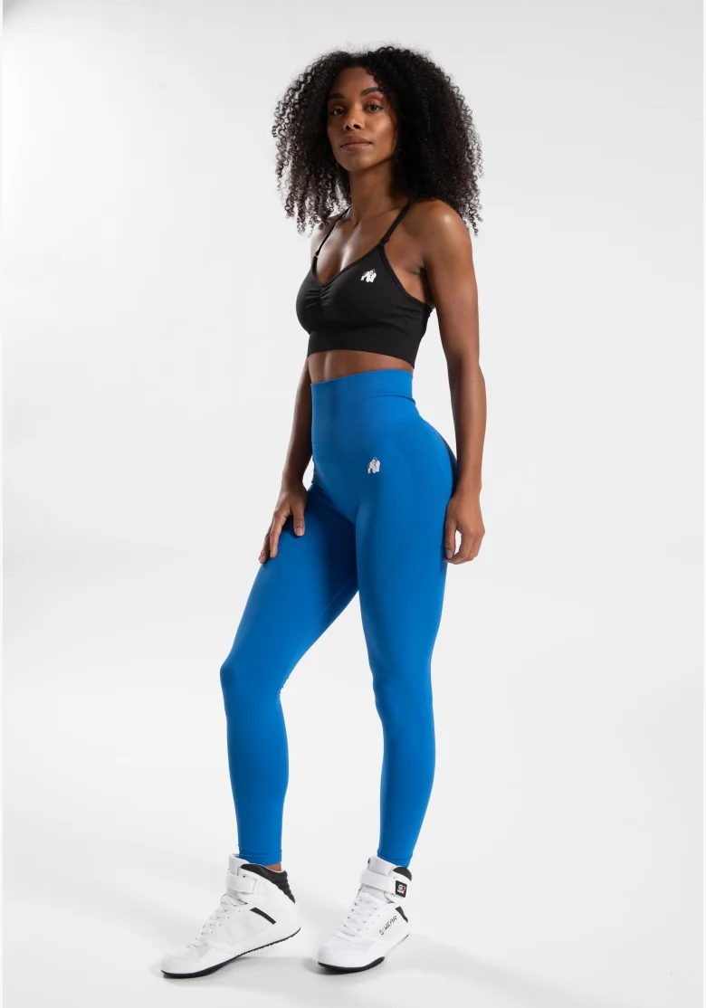 Gorilla Wear leggings Olivia da donna - blu