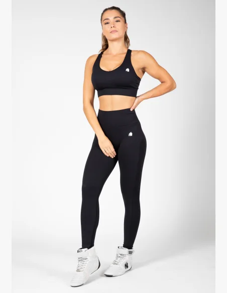 Gorilla Wear Leggings senza cuciture da donna Hilton - nero