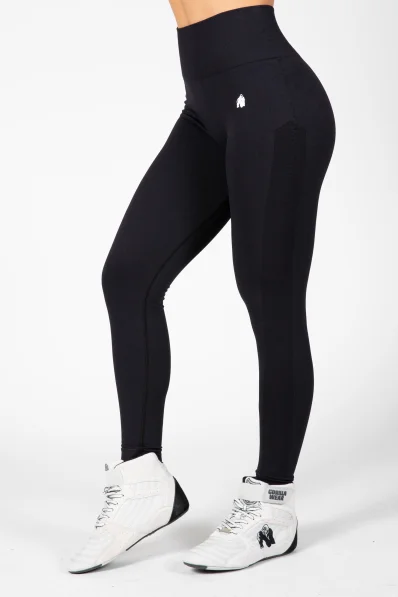 Gorilla Wear Leggings senza cuciture da donna Hilton - nero 2