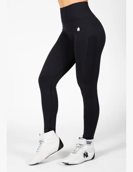 Gorilla Wear Leggings senza cuciture da donna Hilton - nero