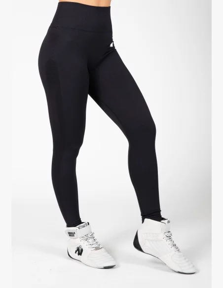 Gorilla Wear Leggings senza cuciture da donna Hilton - nero
