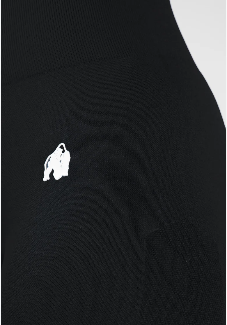 Gorilla Wear Leggings senza cuciture da donna Hilton - nero