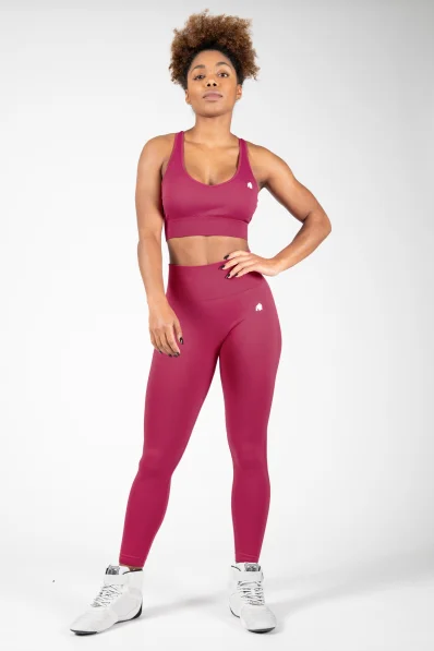 Gorilla Wear Leggings senza cuciture da donna Hilton - fucsia