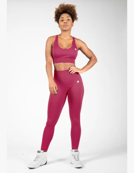 Gorilla Wear Leggings senza cuciture da donna Hilton - fucsia