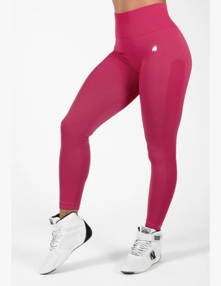 Gorilla Wear Leggings senza cuciture da donna Hilton - fucsia
