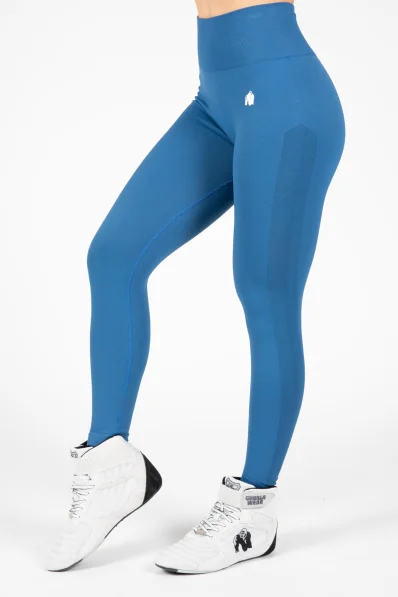 Gorilla Wear Leggings seamless da donna Hilton - blu 2