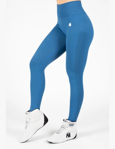 Gorilla Wear Leggings seamless da donna Hilton - blu