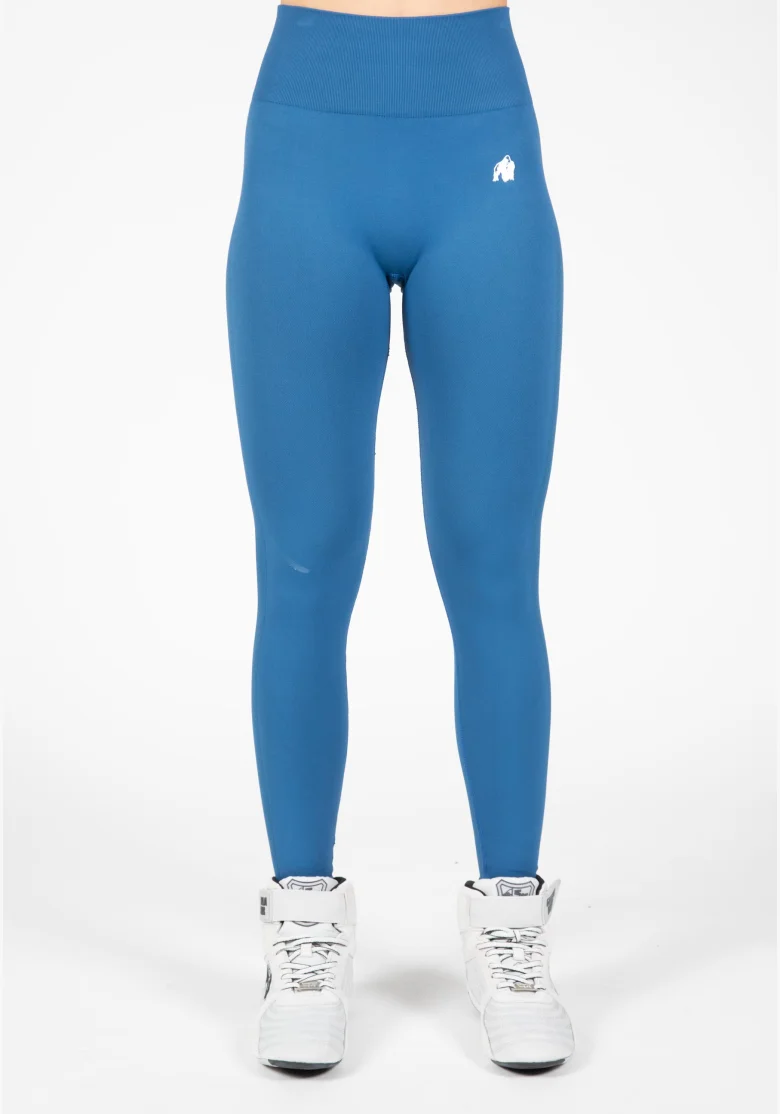 Gorilla Wear Leggings seamless da donna Hilton - blu