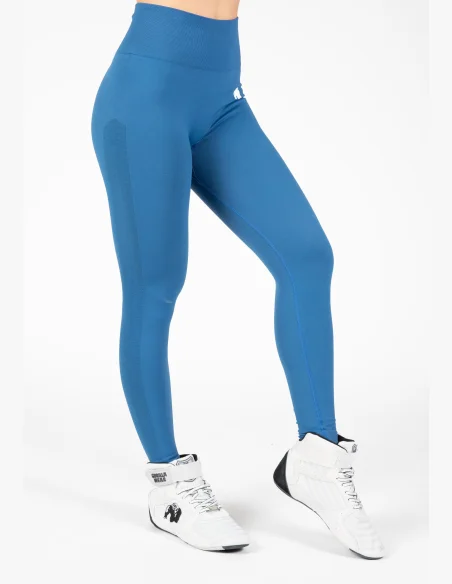 Gorilla Wear Leggings seamless da donna Hilton - blu