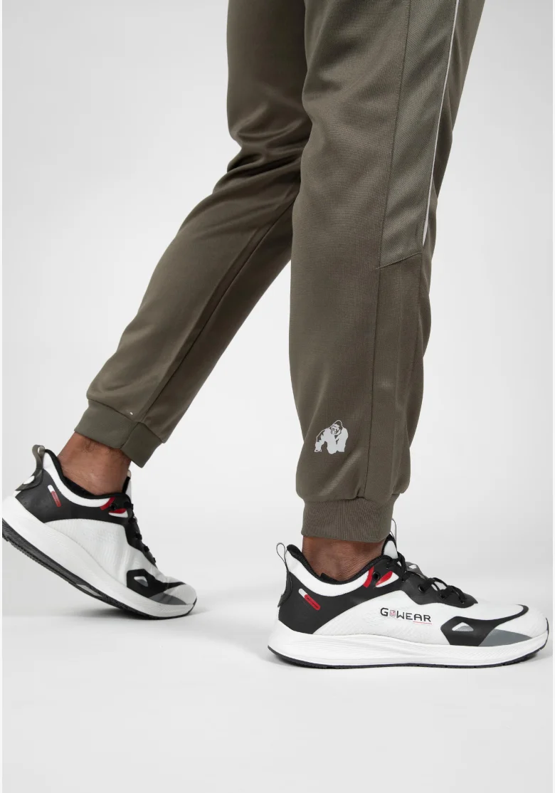 Gorilla Wear Pantaloni da ginnastica da uomo Broxton - verde militare