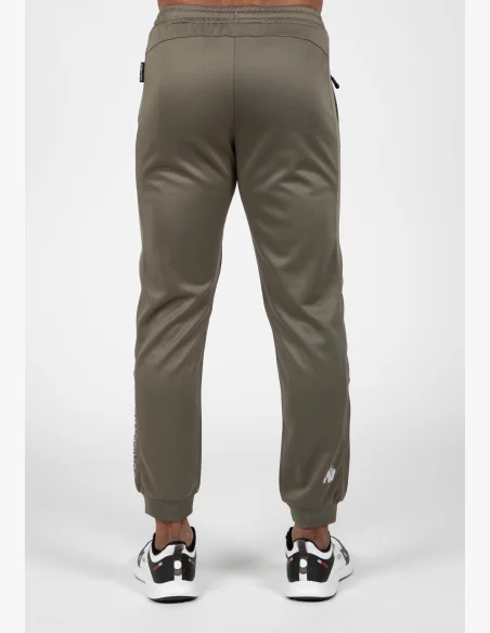 Gorilla Wear Pantaloni da ginnastica da uomo Broxton - verde militare