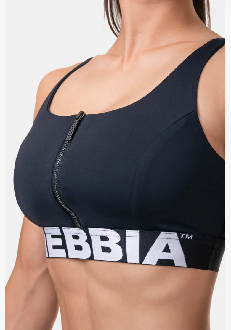 NEBBIA • Smart Zip reggiseno sportivo • NEBBIAshop.it