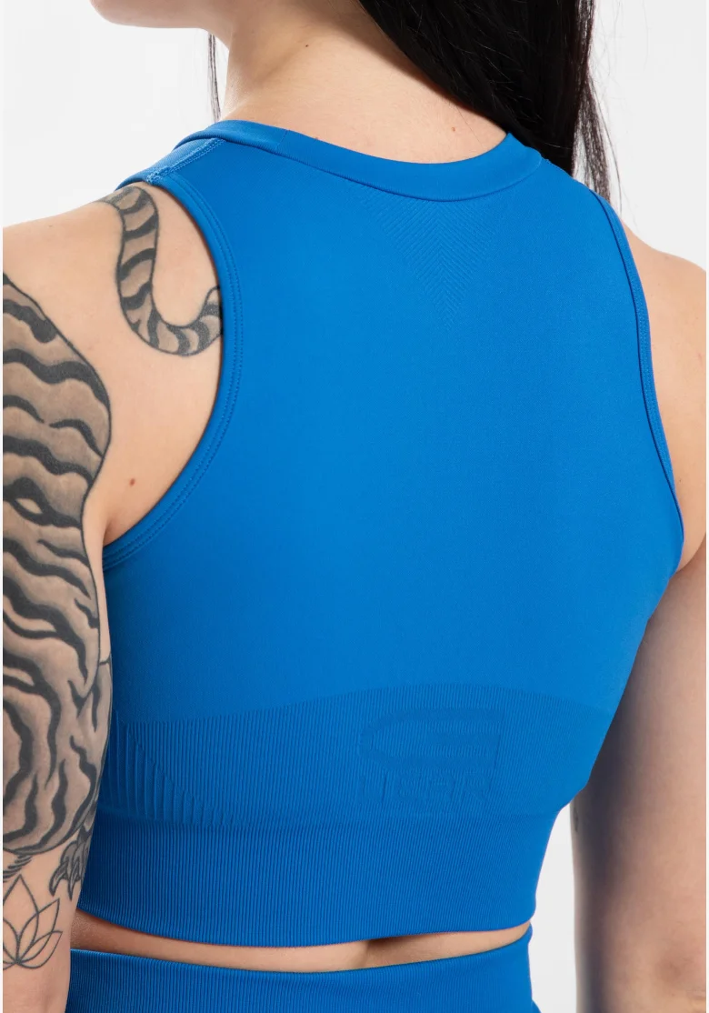 Gorilla Wear crop top da donna Olivia – blu