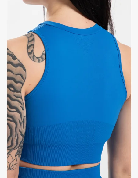 Gorilla Wear crop top da donna Olivia – blu