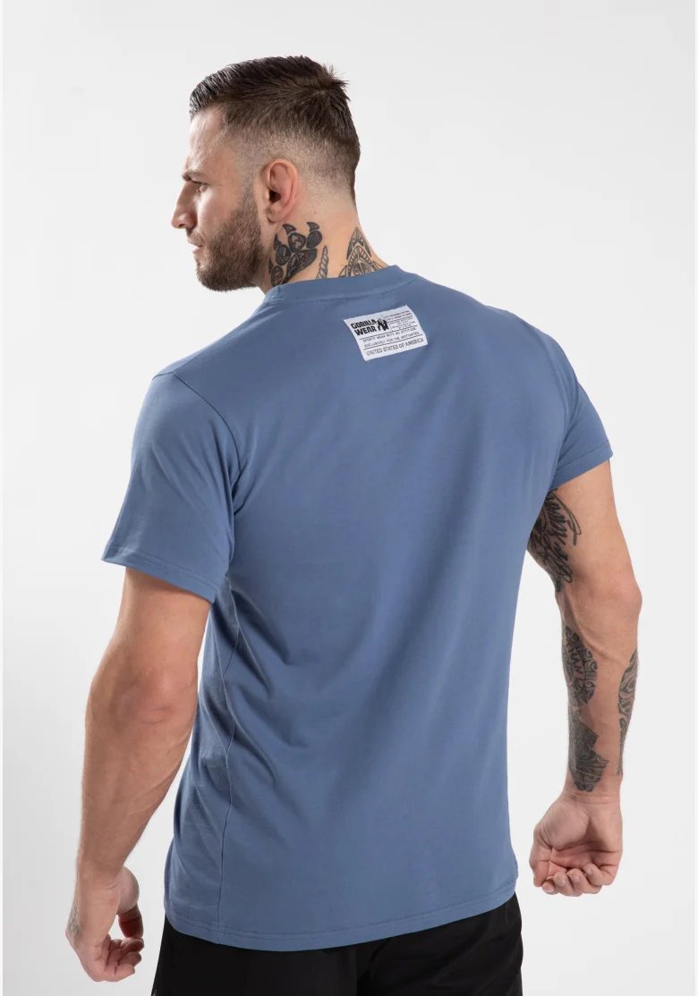 Gorilla Wear maglietta da uomo Classic - Coronet blu