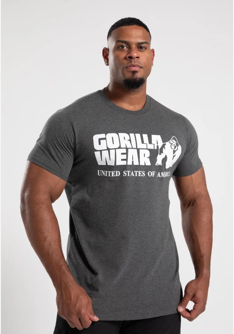 Gorilla Wear T-shirt da uomo Classic - Grigio scuro