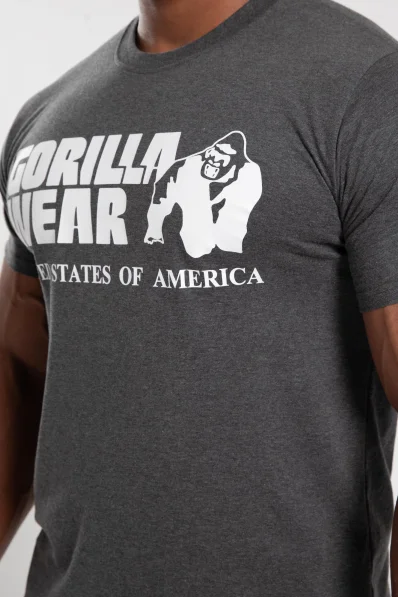 Gorilla Wear T-shirt da uomo Classic - Grigio scuro 2