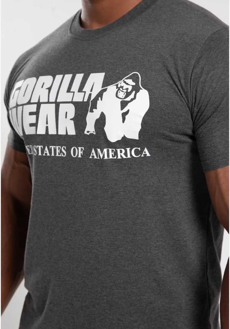 Gorilla Wear T-shirt da uomo Classic - Grigio scuro