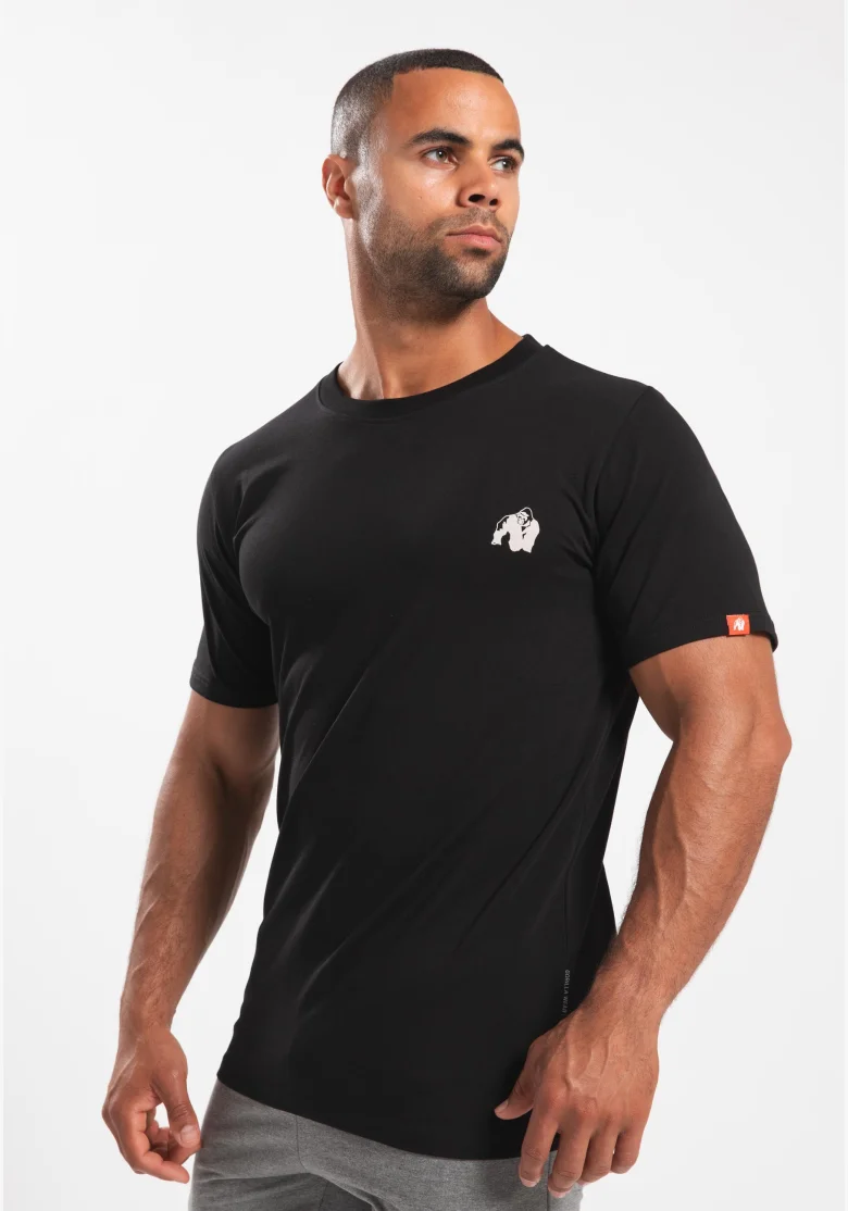 Gorilla Wear maglietta da uomo Warren - nera