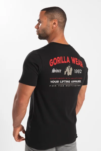 Gorilla Wear maglietta da uomo Warren - nera 2