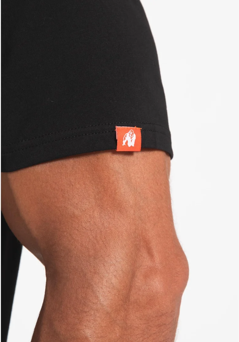 Gorilla Wear maglietta da uomo Warren - nera