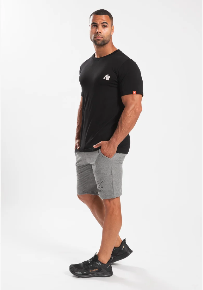 Gorilla Wear maglietta da uomo Warren - nera