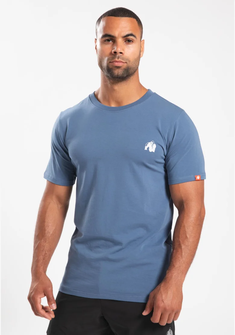 Gorilla Wear T-shirt da uomo Warren - blu