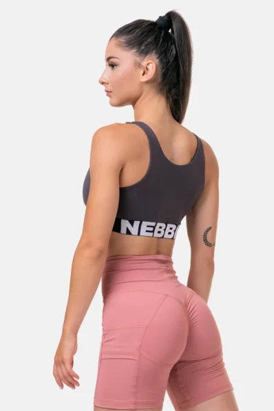 NEBBIA • Smart Zip reggiseno sportivo • NEBBIAshop.it 2