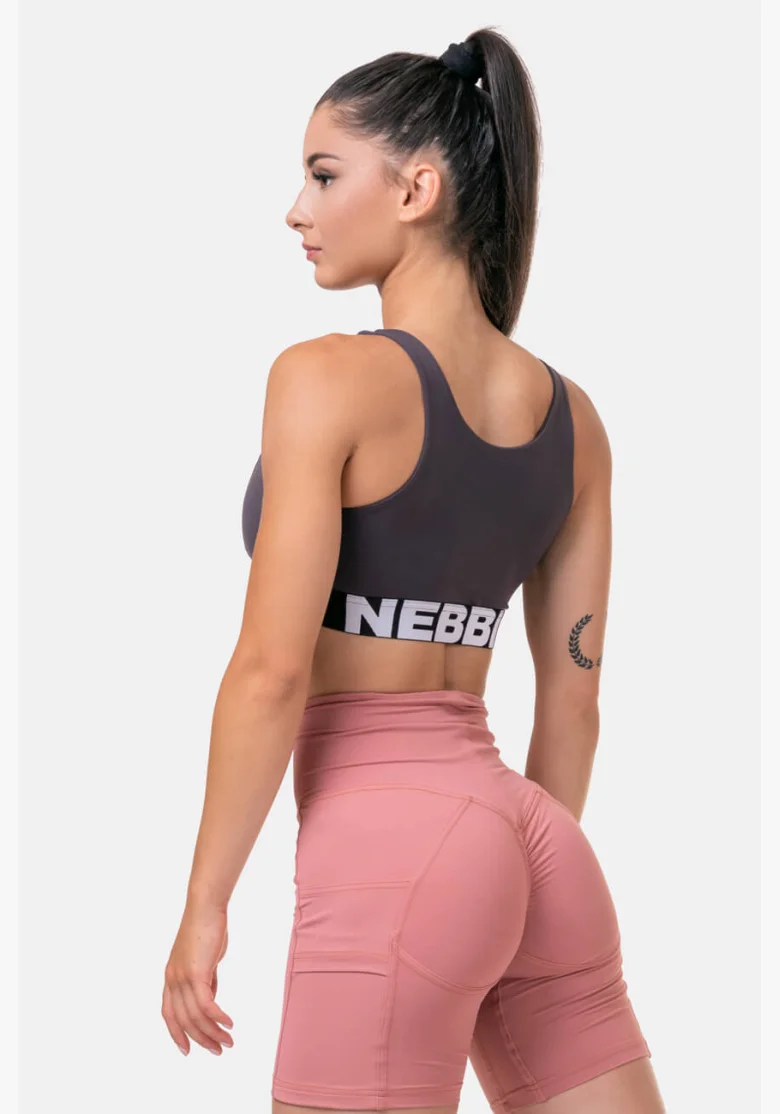 NEBBIA • Smart Zip reggiseno sportivo • NEBBIAshop.it