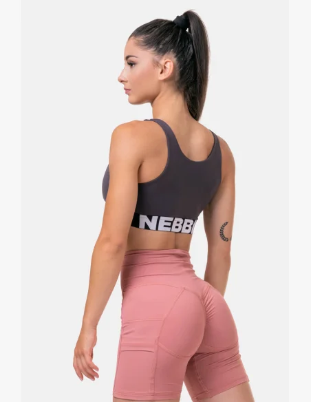 NEBBIA • Smart Zip reggiseno sportivo • NEBBIAshop.it