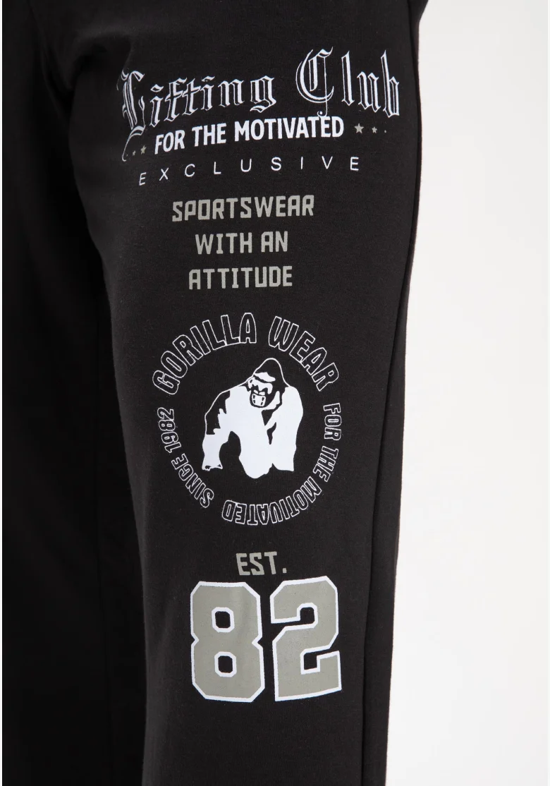 Gorilla Wear pantaloni da ginnastica da uomo Colorado - nero