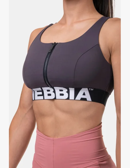 NEBBIA • Smart Zip reggiseno sportivo • NEBBIAshop.it