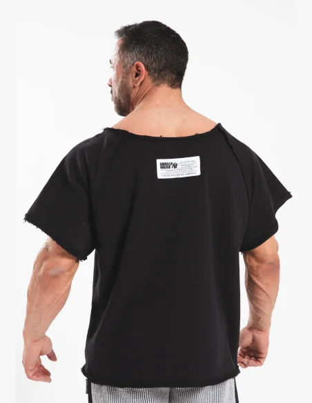Gorilla wear Top da allenamento classico da uomo - nero/oro