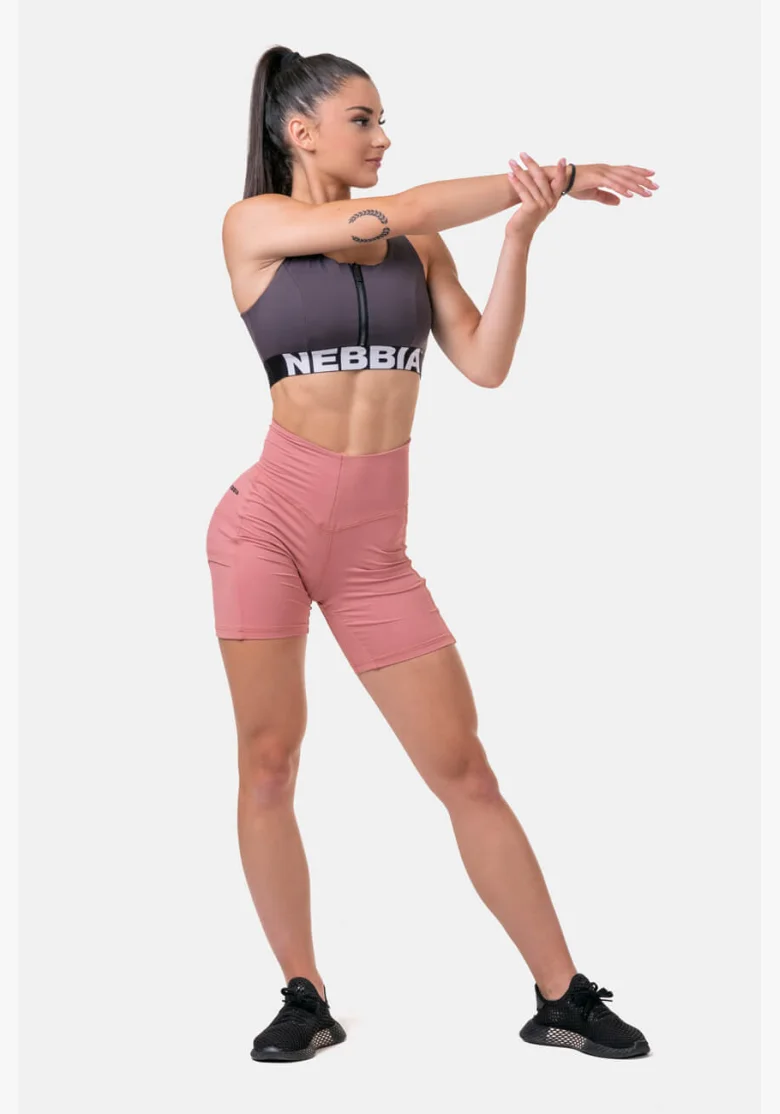 NEBBIA • Smart Zip reggiseno sportivo • NEBBIAshop.it