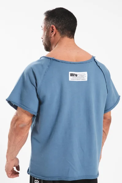 Gorilla wear Top da allenamento classico da uomo - blu 2