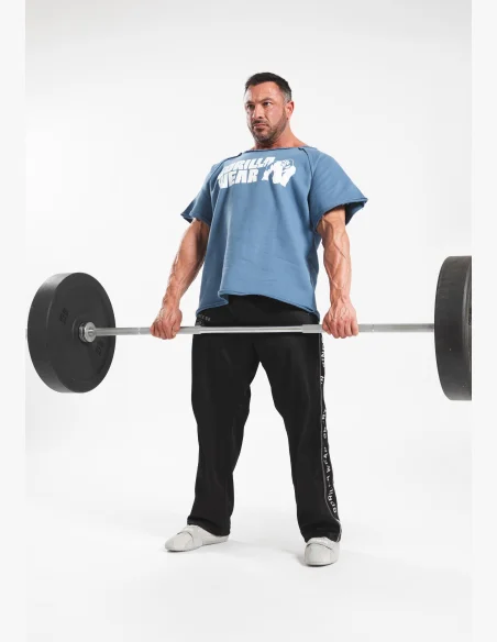 Gorilla wear Top da allenamento classico da uomo - blu