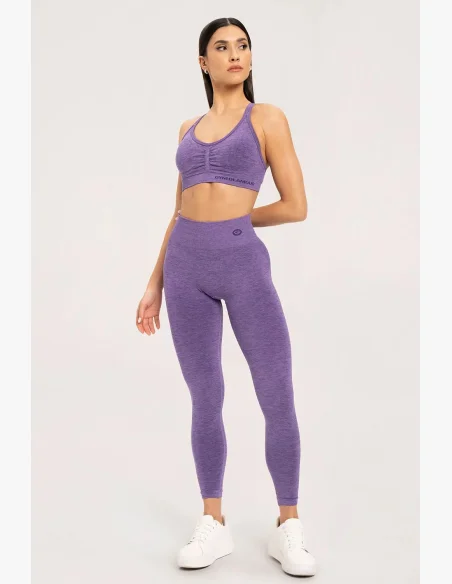 Gym Glamour Leggings seamless push up dark plum • Nebshop.cz