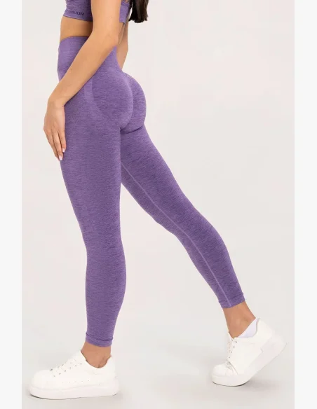 Gym Glamour Leggings seamless push up dark plum • Nebshop.cz
