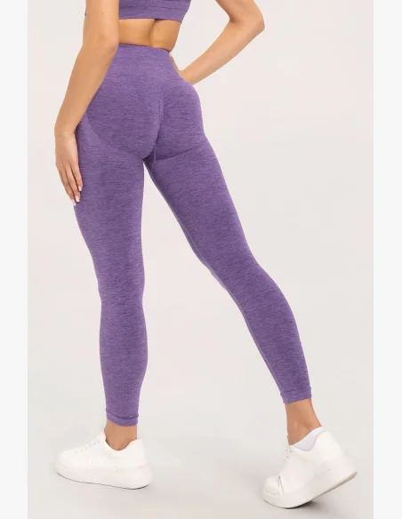 Gym Glamour Leggings seamless push up dark plum • Nebshop.cz