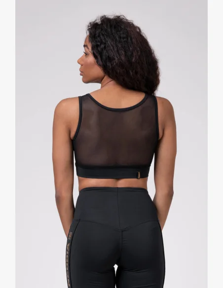 NEBBIA • Gold Mesh mini top • NEBBIAshop.cz