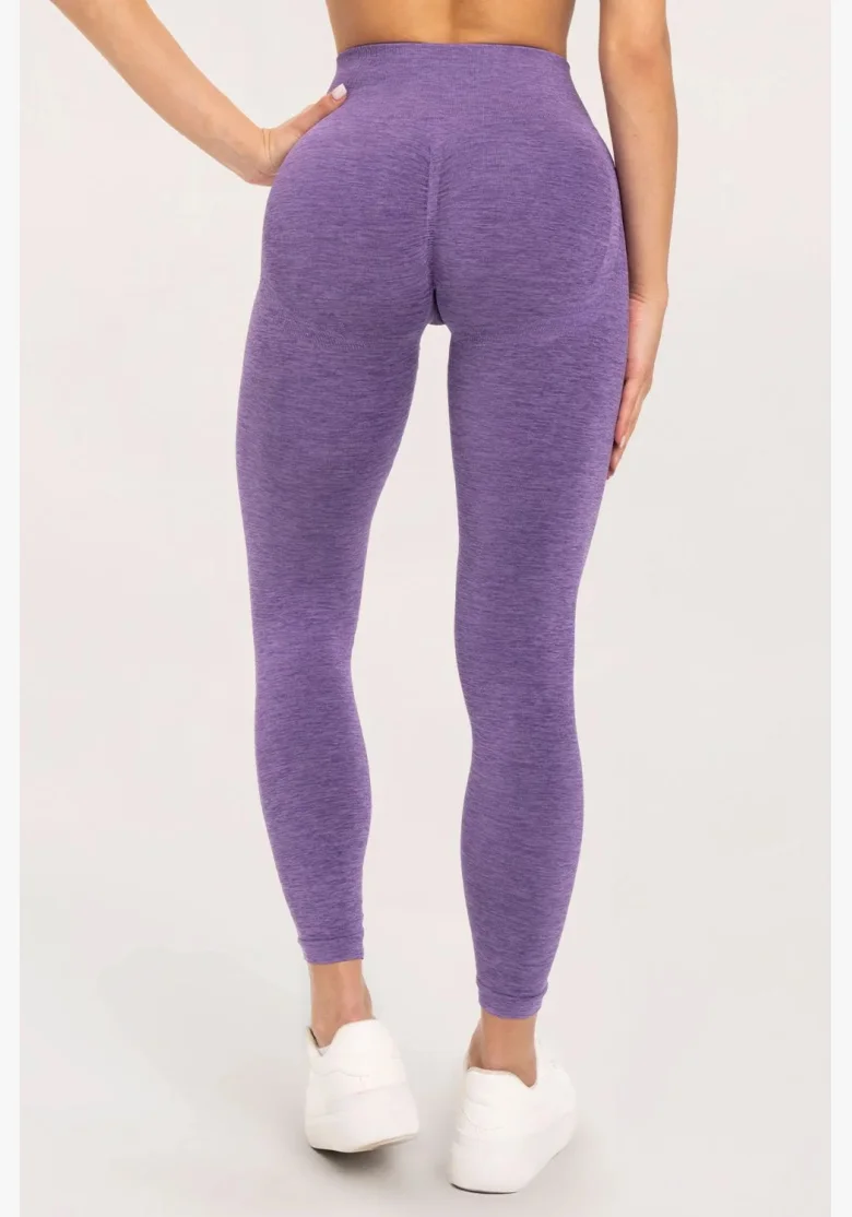 Gym Glamour Leggings seamless push up dark plum • Nebshop.cz