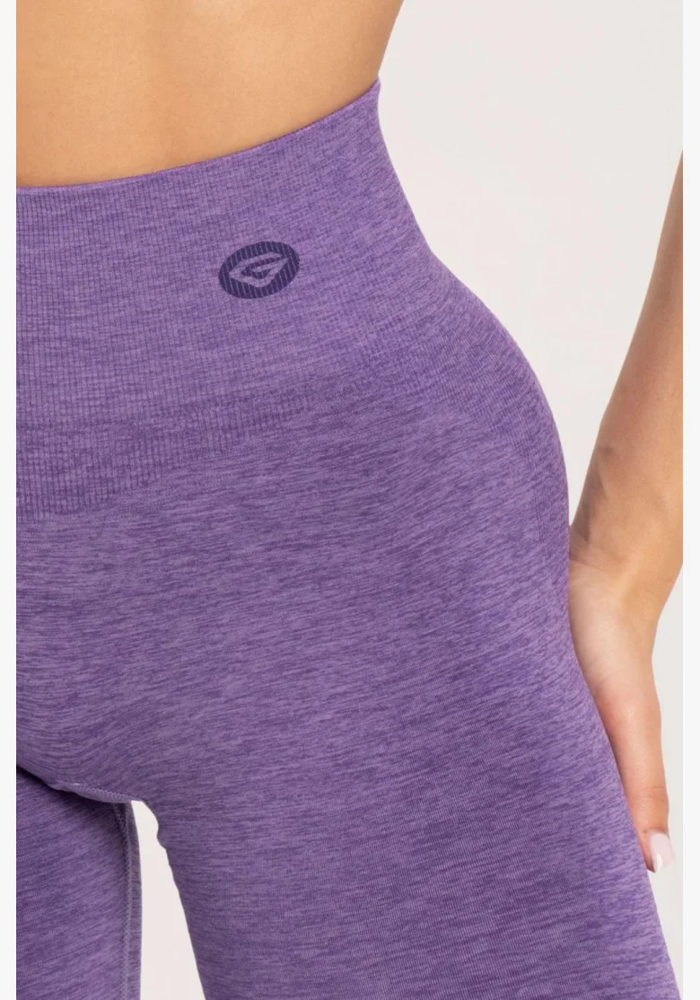 Gym Glamour Leggings seamless push up dark plum • Nebshop.cz
