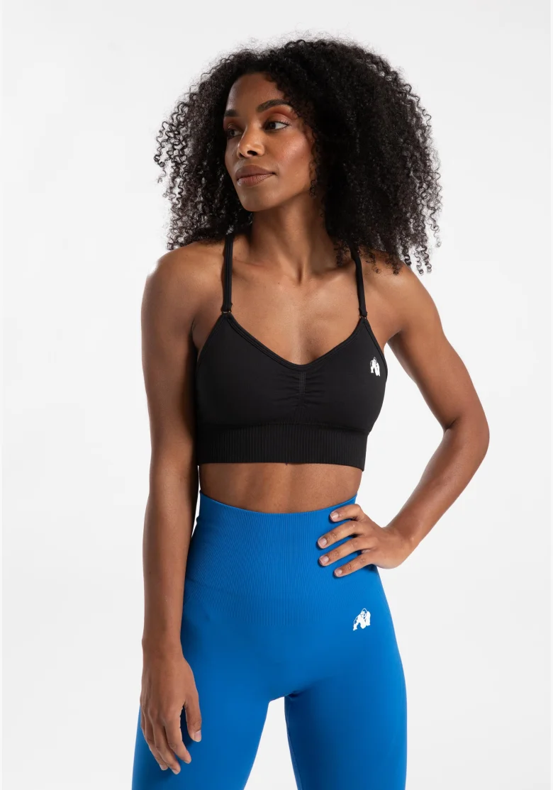 Gorilla Wear reggiseno sportivo Olivia da donna - nero