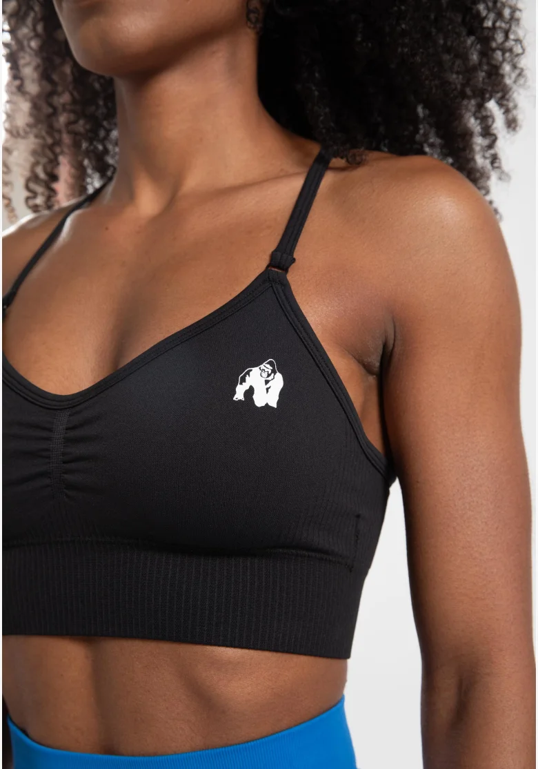 Gorilla Wear reggiseno sportivo Olivia da donna - nero