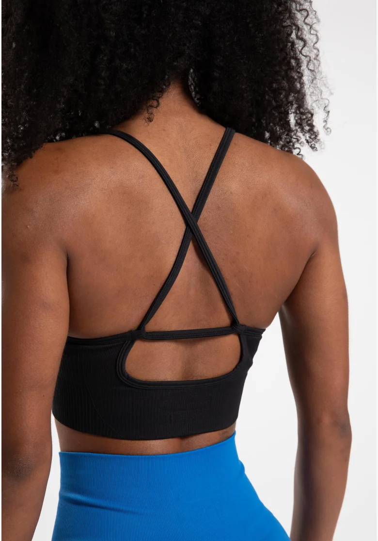 Gorilla Wear reggiseno sportivo Olivia da donna - nero
