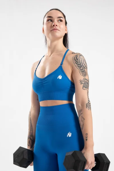 Gorilla Wear reggiseno sportivo da donna Olivia - blu 2